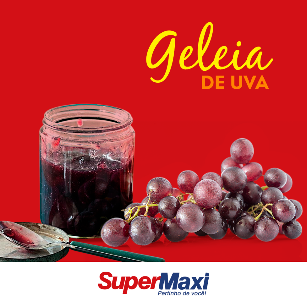 Receita de Geleia de Uvas, só 3 ingredientes! 🍇 