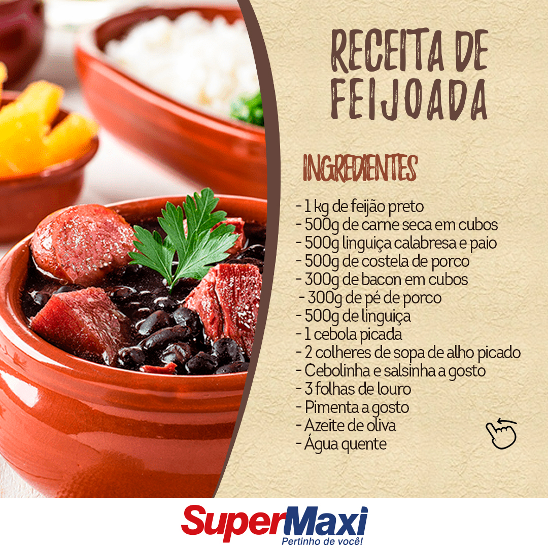 Ingredientes Feijoada 50 Pessoas - LIBRAIN